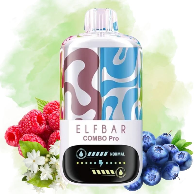 ELFBAR コンボ プロ 30k ジャスミン ラズベリー & ブルーベリー フレーバー