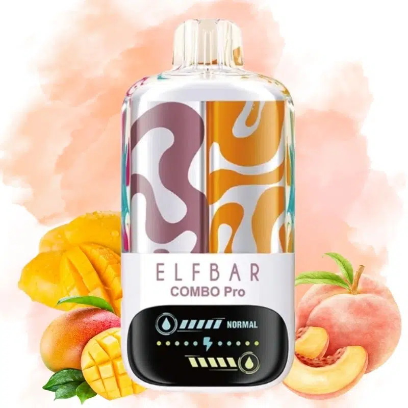ELFBAR コンボプロ 30000 ピーチ & トリプルマンゴーフレーバー