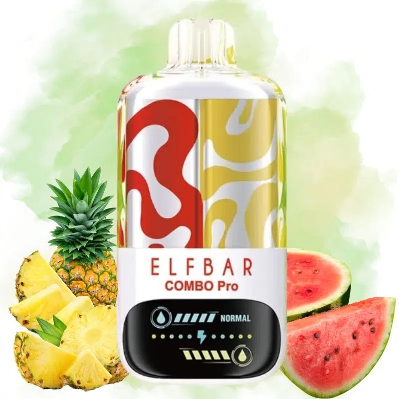 ELFBAR コンボ プロ 30000 サワースイカ & パイナップル ベイプ
