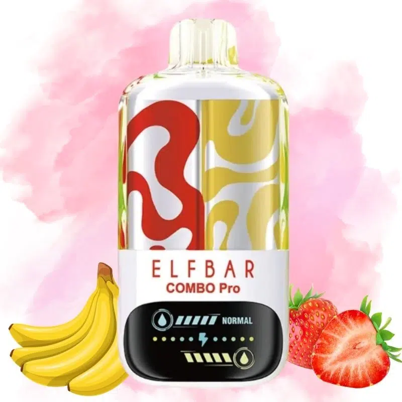 ELFBAR コンボ プロ 30k ストロベリー＆バナナ フレーバー