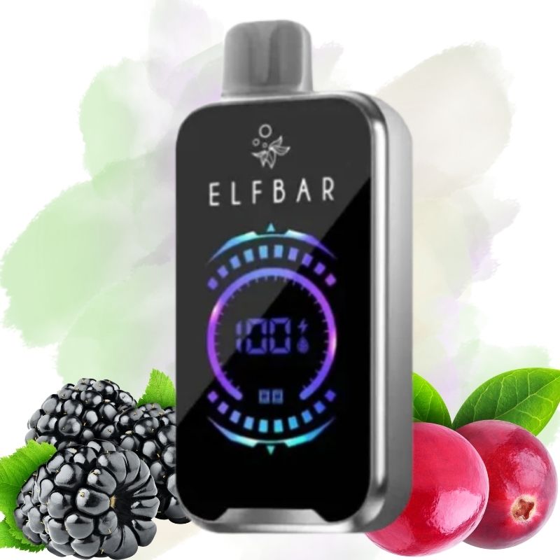 Elfbar FS18000 ブラックベリー クランベリー フレーバー