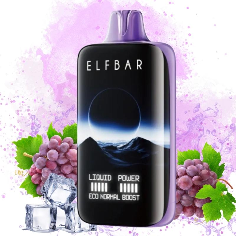 Elfbar Moon Night 40000 グレープアイスフレーバー